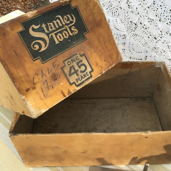 Stanley hand plane 45 with blade packs one and two original box accessories etc - Picture 7 of 9